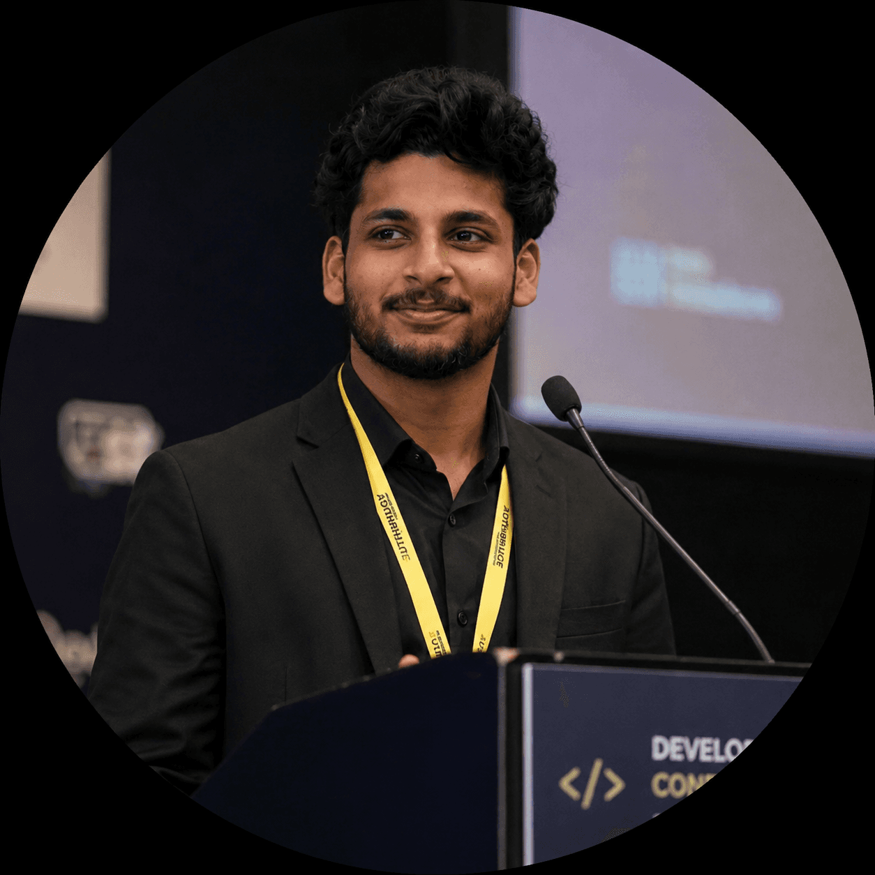 Goutham Mathi, founder and owner of CafeOS